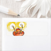 Glow Monster Blank Retouradres Label (Insitu)