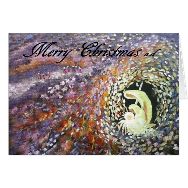 Glow of Merry Christmas a.d. Card (Voorkant Horizontaal)