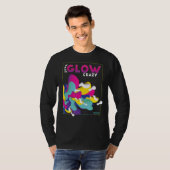 Glow Party Let's Glow Crazy T-shirt (Voorkant volledig)