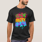 Glow Party Squad Groep T-shirt (Voorkant)