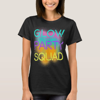 Glow Party Squad Group Matching Halloween Party Co T-shirt