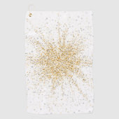 Glow Star 2 Golfhanddoek (Voorkant)