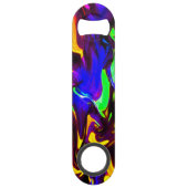 Glow Stick Rave Fire Stick Rainbow Speed Flessenopener (Achterkant)