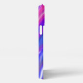 “Glow Stripes” Phone Case – Vibrant & Dynamic iPhone Hoesje (Rechterkant)