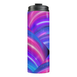 Glow Stripes - Vibrant & Dynamic Thermosbeker