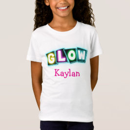 Glow verjaardagsfeest shirt
