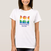 GLOW WITH PRIDE T-SHIRT (Voorkant)