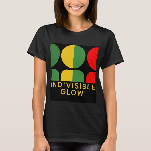 GLOW Zichtbaarheid GOEDE PROBLEMEN T-shirt (Voorkant)
