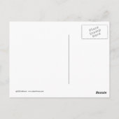 Glow Zone Bowling Briefkaart (Achterkant)