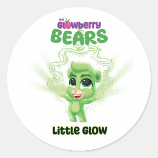 Glowberry Beren DustyLittle Glow Ronde Sticker