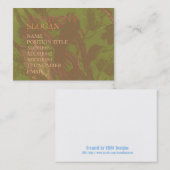 Glowbird Visitekaartje (Voorkant / Achterkant)