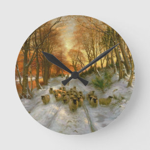 Glowed with Tints of Evening Hours Ronde Klok