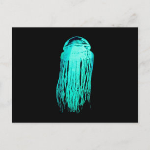 Gloweeën Jellyfish Briefkaart