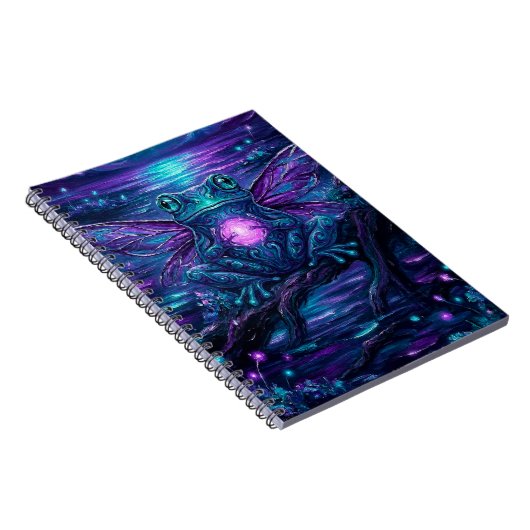 GlowFrogFantasyDagboek Notitieboek (Rechterzijde)