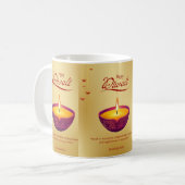 Glowing Candle Mug Koffiemok (Voorkant links)