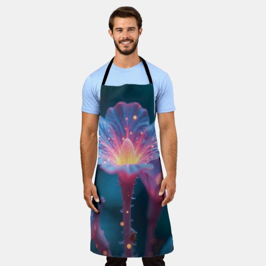 Glowing Flower Apron Schort (Gedragen)