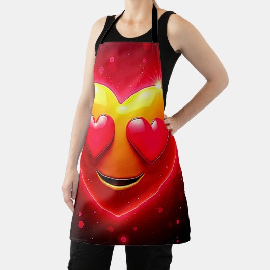 Glowing Heart Eyes Emotion Schort (Insitu)