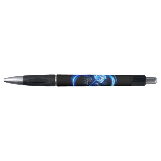 Glowing infinity with blue rose pen (Voorkant)