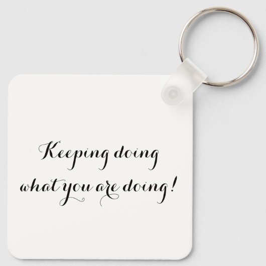 Glowing Mushroom Solar Light Inspirerend Quote Sleutelhanger (Achterkant)