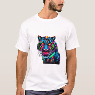 Glowing Robo Tiger T-shirt