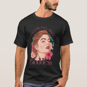 Glowing Skin Goddess Dermaplaning Huidverzorging D T-shirt