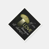 Glowing Solar Mushroom Light Inspirerend Quote Servetten (Hoek)