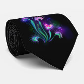 Glowing Venus Flytrap Stropdas (Opgerold)