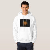 Glows Halloween Pumpkin Mannen Hoodie (Voorkant volledig)