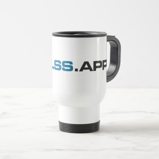 GLSS.app Travel Mug (Devant droit)