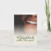 Glücklich steht Dir gut. Kaart (Voorkant)