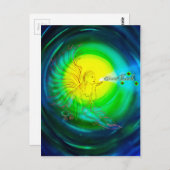 Glücksengel Briefkaart (Voorkant / Achterkant)