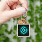 Glückssterne mit Sternchen- Glitter Sleutelhanger (Hand)