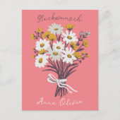 Gluckwunsch Geburtstag Personalisiert Ihr Name Briefkaart (Voorkant)
