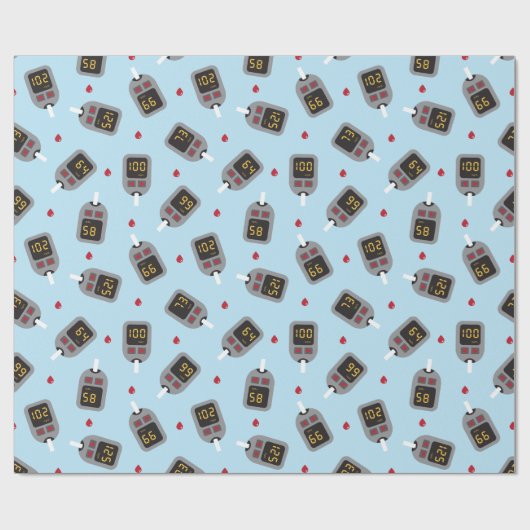 glucometer cadeaupapier (Vlak)