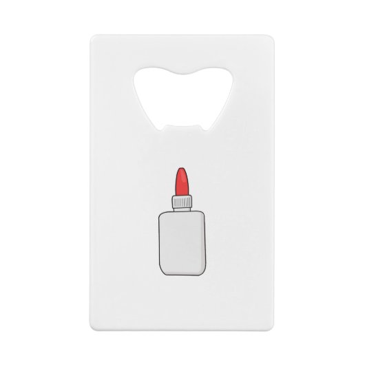 Glue Kredietkaart Flessenopener (Achterkant)