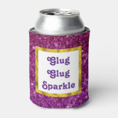 Glug Glug Sparkle Funny Blikjeskoeler (Blikje Voorkant)