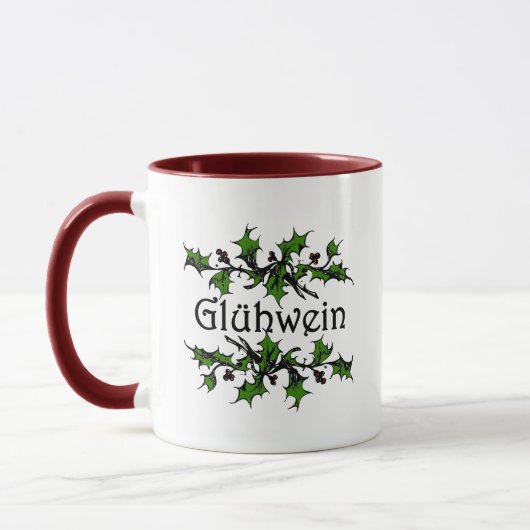 Glühwein Mulled Wine Mok (Links)