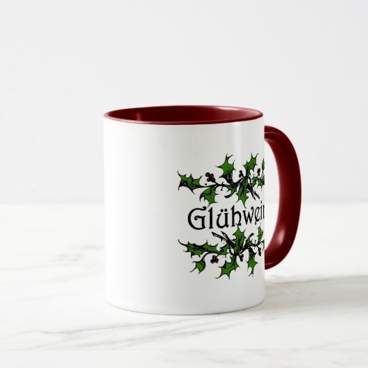 Glühwein Mulled Wine Mok (Voorkant rechts)