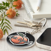 Glute Squad Peach Fitness Workout Sleutelhanger (Voorkant Rechts)