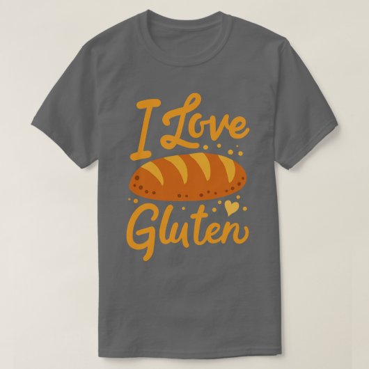 Gluten Bread Baker T-shirt (Design voorkant)