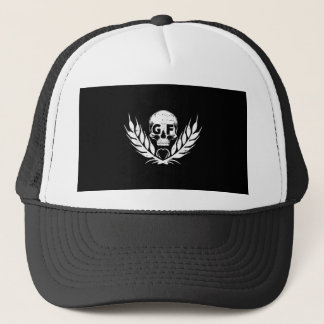 Gluten Free Cool Skull Warrior Gift Trucker Pet