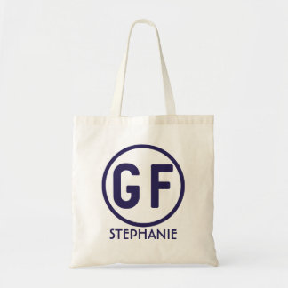 Gluten Free GF Personalized Canvas tas