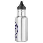 Gluten Free GF Personalized Water Bottle Waterfles (Rechts)