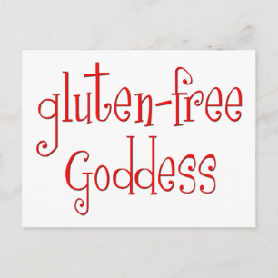 Gluten Free Goddess Briefkaart