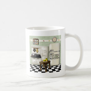Gluten Free Kitchen Green Koffiemok