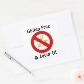 Gluten Free & Lovin' It Stickers (Enveloppe)