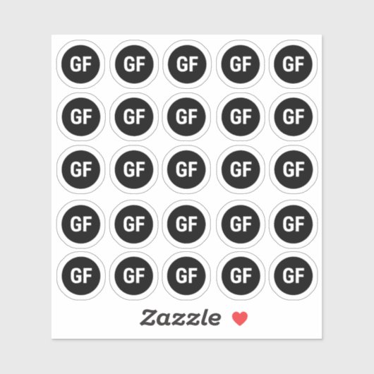 Gluten Free Sticker (Vel)