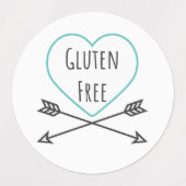 Gluten Free Stickers (Design 2)