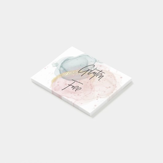 Gluten Free Sticky Post-it® Notes (Schuin)