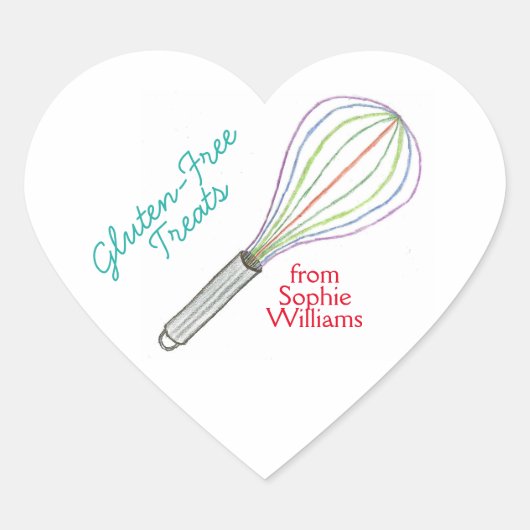 Gluten free treats baking labels / stickers (Devant)
